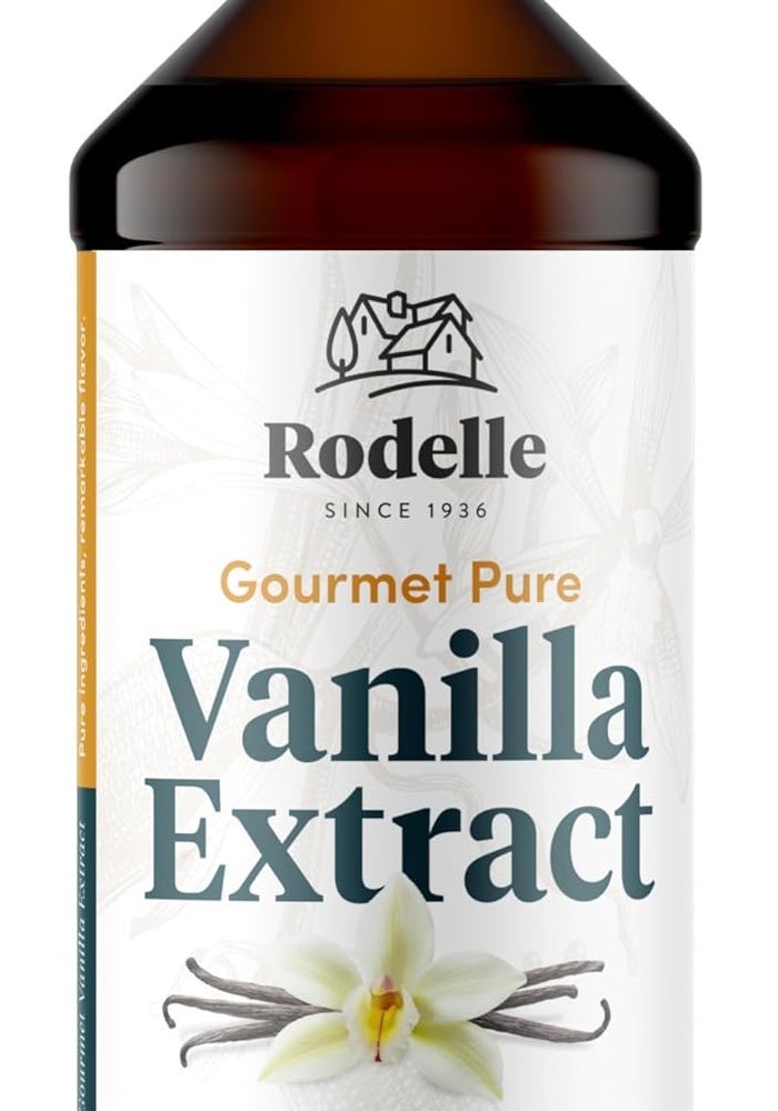 Rodelle Gourmet Pure Vanilla Extract - 8 Oz - Image 1